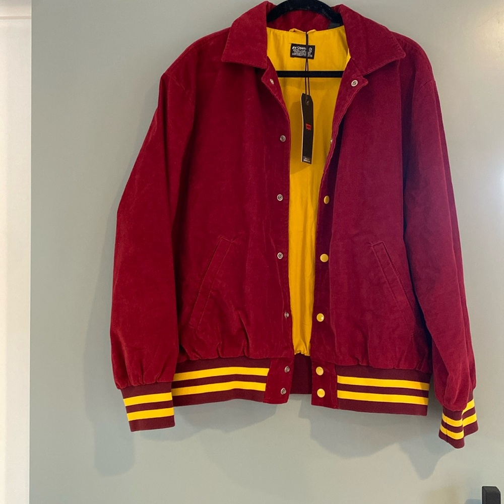 NWT Levi’s Corduroy Vars Skate Jacket Relaxed Fit